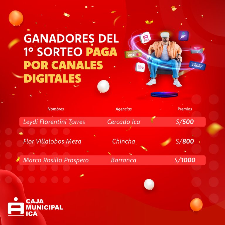 Campaña paga por nuestros canales digitales y gana