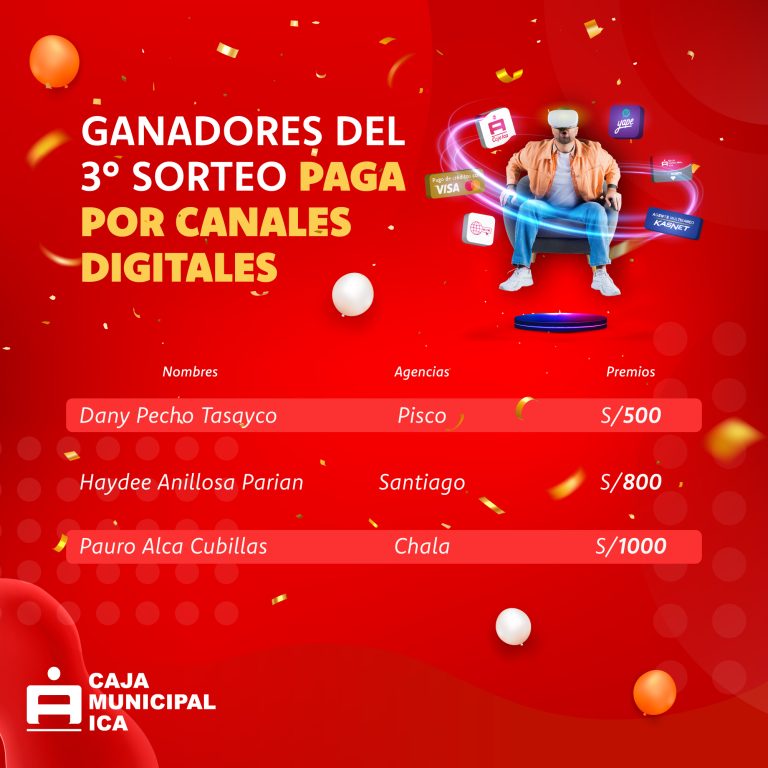 Campaña paga por nuestros canales digitales y gana